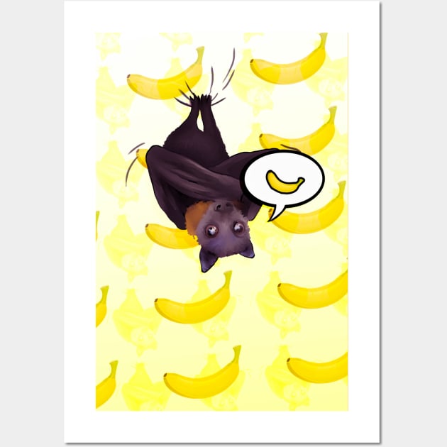 BANANA BATS Wall Art by Angsty-angst